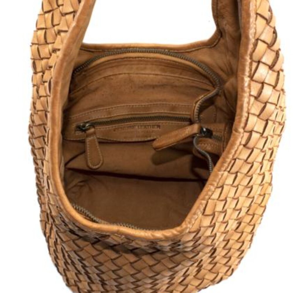 462 woven leather bag - Picture 4 of 7